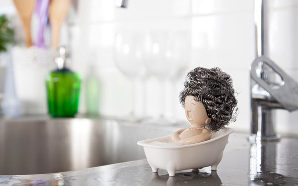 Peleg Design Soap Opera Dish Scrubber Holder