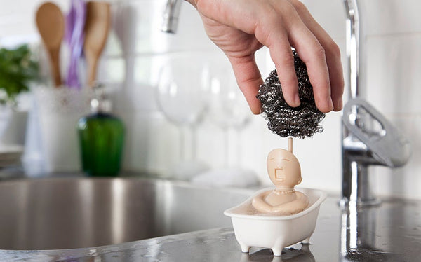 Peleg Design Soap Opera Dish Scrubber Holder