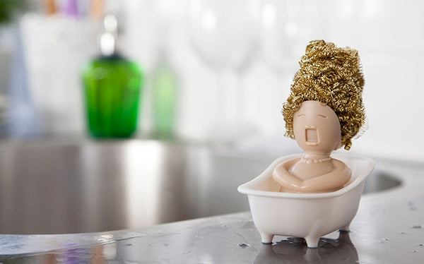 Peleg Design Soap Opera Dish Scrubber Holder