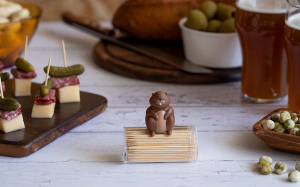 Peleg Design Woody Toothpick Dispenser