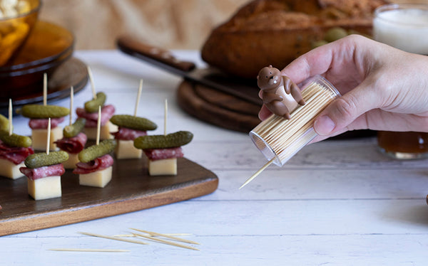 Peleg Design Woody Toothpick Dispenser