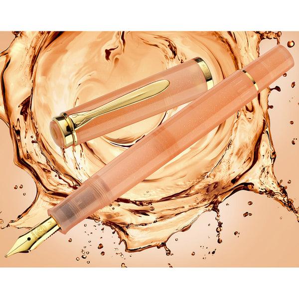 Pelikan Pelikan Classic M200 Apricot Achat Special Edition Fountain Pen