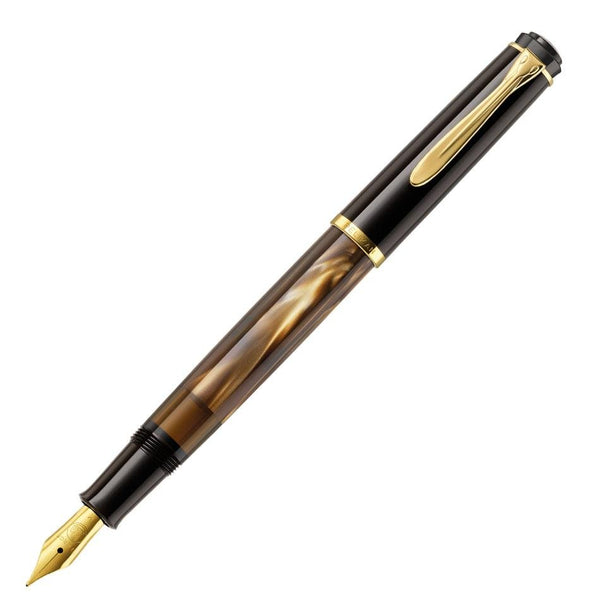 pelikan Pelikan Classic M200 Fountain Pen - Brown Marbled