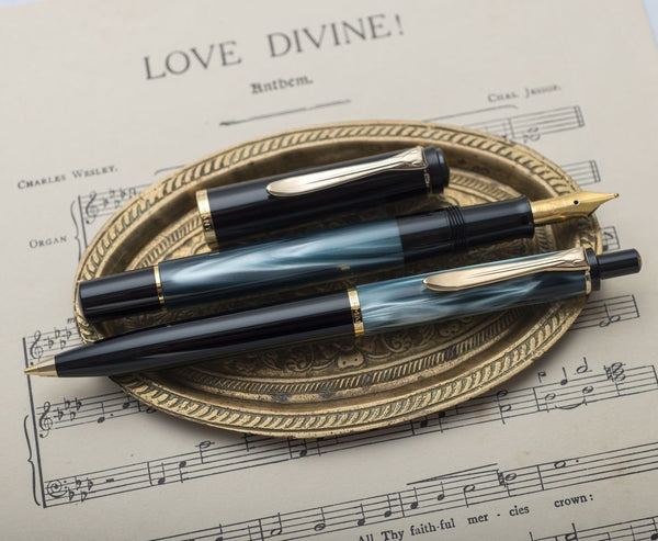 Pelikan Pelikan Classic M200 Fountain Pen - Green Marbled