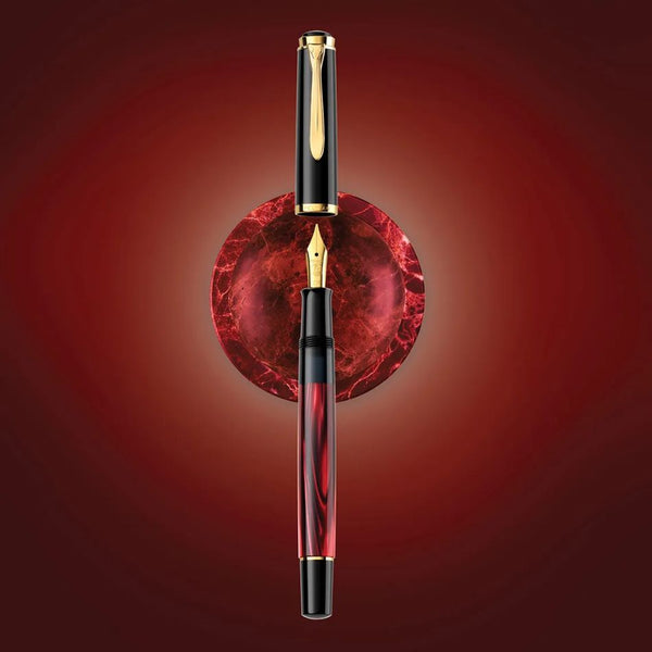 Pelikan Pelikan Classic M200 Fountain Pen Special Edition - Red Marbled