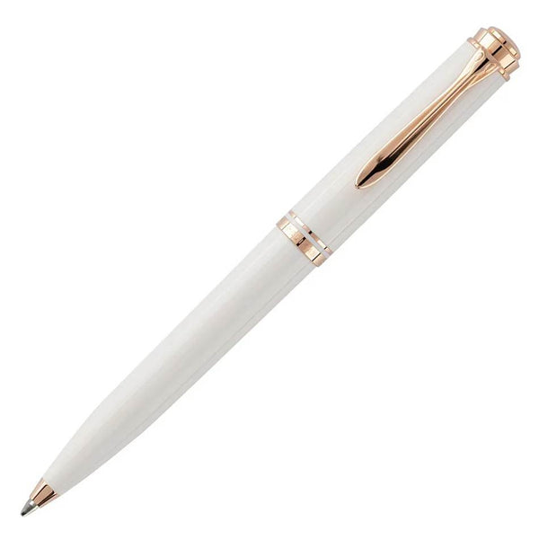pelikan Pelikan Souverän K600 White & Rose Gold Special Edition Ball Pen