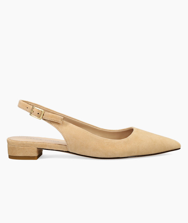 pelle moda Aali Flat - Latte