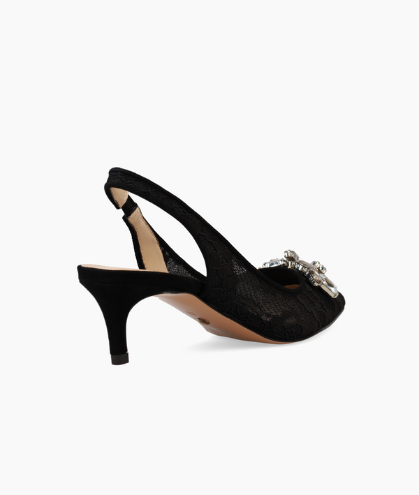 Pelle Moda Adenn Low Heel - Black
