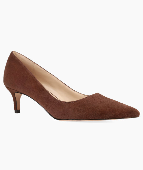 Pelle Moda Aeri Low Heel - Espresso
