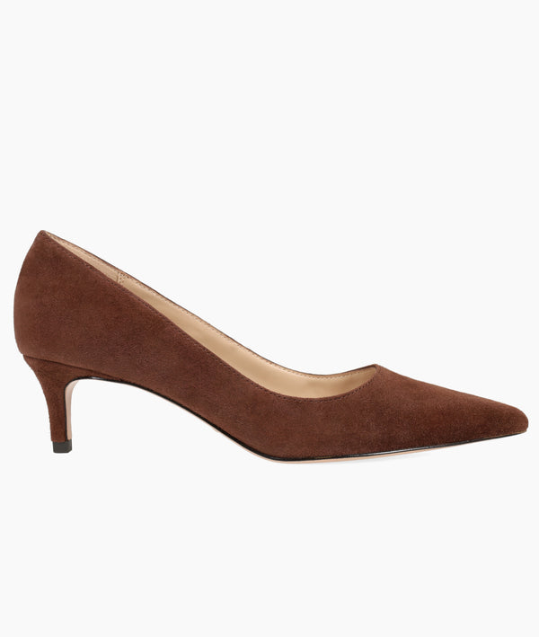 pelle moda Aeri Low Heel - Espresso