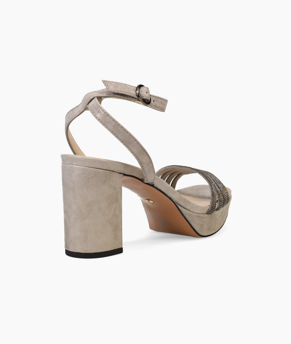 Pelle Moda Aliana Platform - Pewter