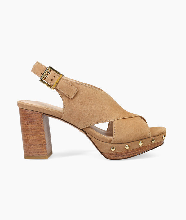 pelle moda Ambree Platform - Latte