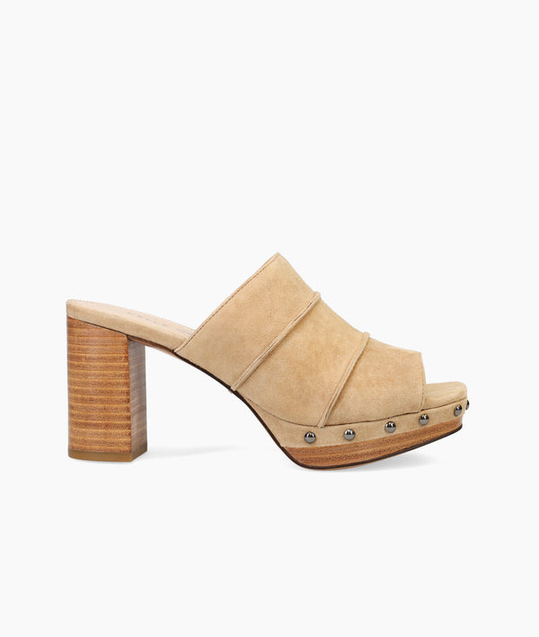 pelle moda Amery Mule - Latte