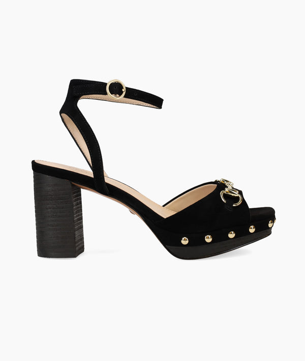 pelle moda Anara Platform - Black