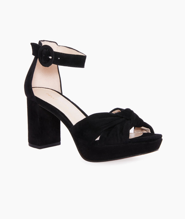Pelle Moda Anesa Platform - Black