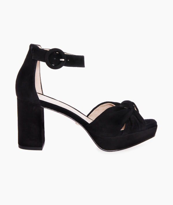 pelle moda Anesa Platform - Black