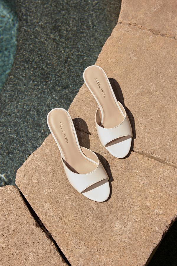 Pelle Moda Balin Slide - White