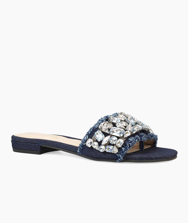 Pelle Moda Bayer 3 Slide - Indigo