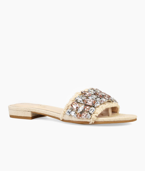 Pelle Moda Bayer 3 Slide - Natural