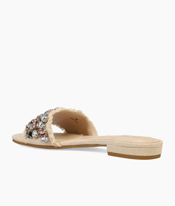 Pelle Moda Bayer 3 Slide - Natural