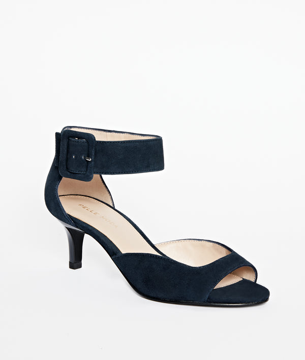 Pelle Moda Berlin Low Heel - Midnight