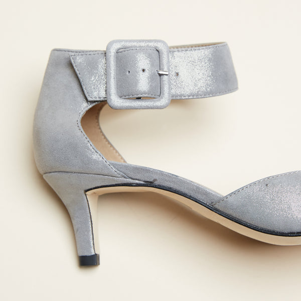 Pelle Moda Berlin Low Heel - Pewter