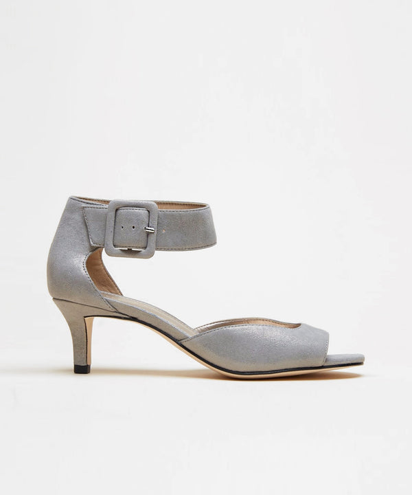 pelle moda Berlin Low Heel - Pewter
