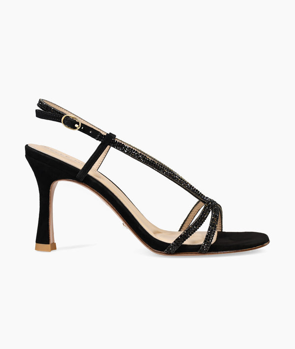 pelle moda Bracen Mid Heel - Black