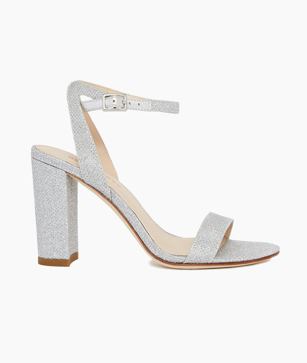 pelle moda Brynn High Heel - Silver