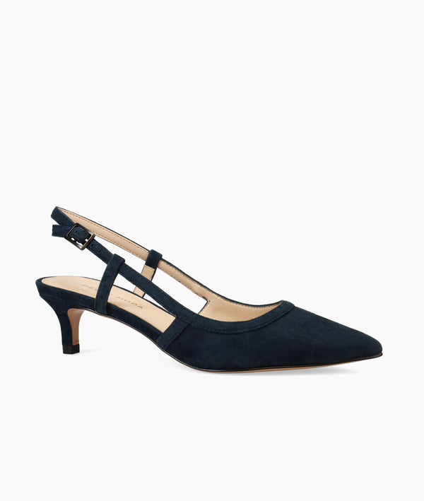 Pelle Moda Deena Low Heel - Midnight