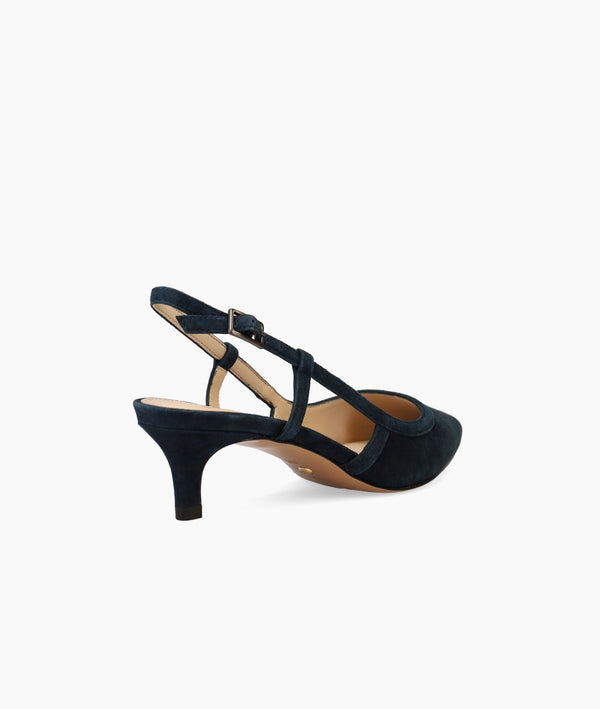 Pelle Moda Deena Low Heel - Midnight