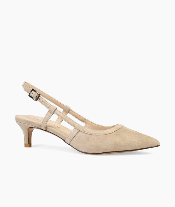 Pelle Moda Deena Low Heel - Mushroom