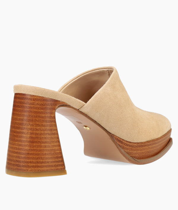 Pelle Moda Dilani Platform - Latte