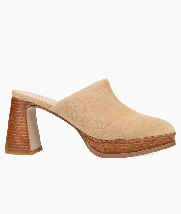 pelle moda Dilani Platform - Latte