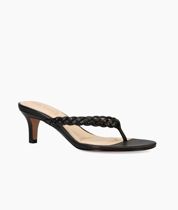 Pelle Moda Earlen Low Heel - Black