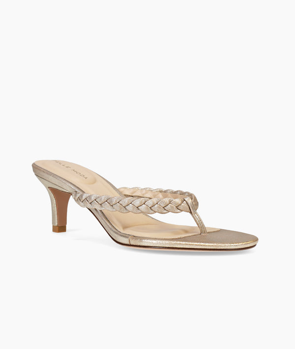 Pelle Moda Earlen Low Heel - Gold