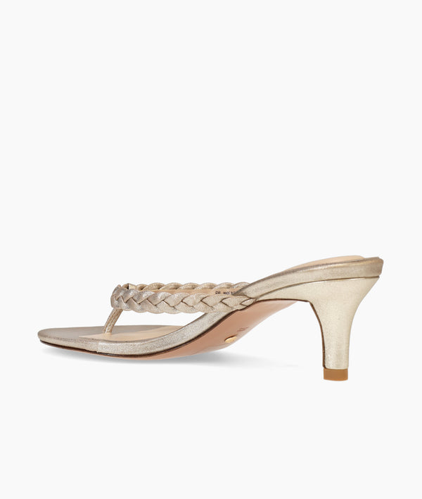 Pelle Moda Earlen Low Heel - Gold