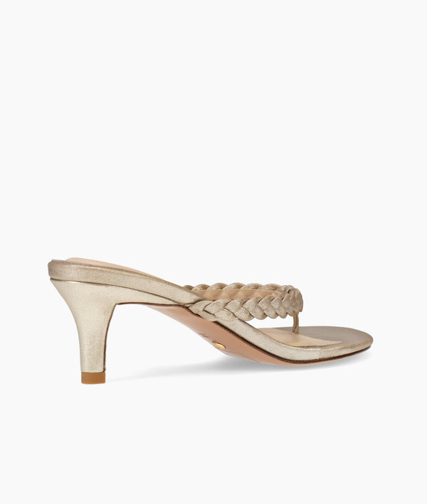 Pelle Moda Earlen Low Heel - Gold