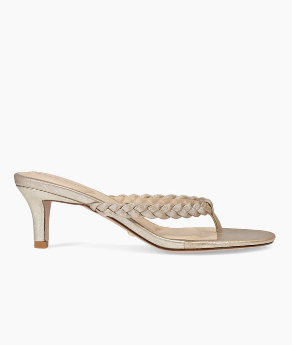 pelle moda Earlen Low Heel - Gold