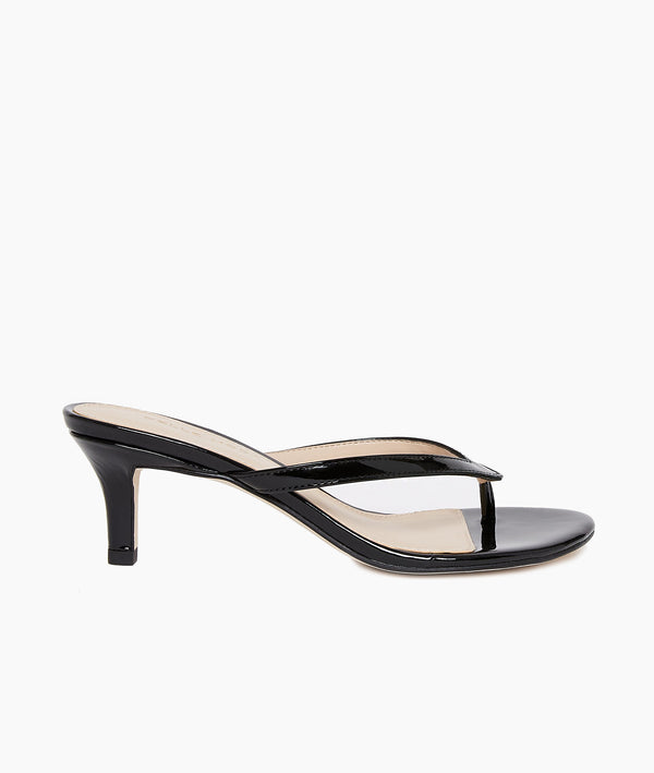 pelle moda Effi 4 Low Heel - Black