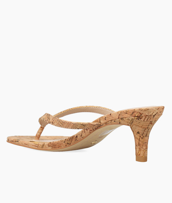 Pelle Moda Effi 4 Low Heel - Natural