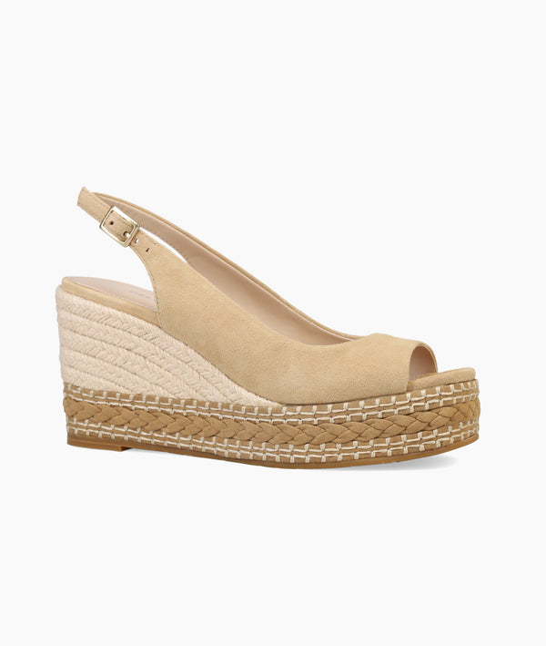 Pelle Moda Elany Wedge - Latte