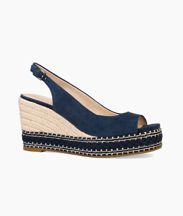 Pelle Moda Elany Wedge - Midnight