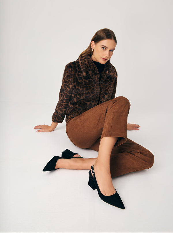 Pelle Moda Florin Low Heel - Black