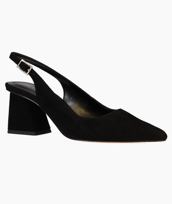 Pelle Moda Florin Low Heel - Black