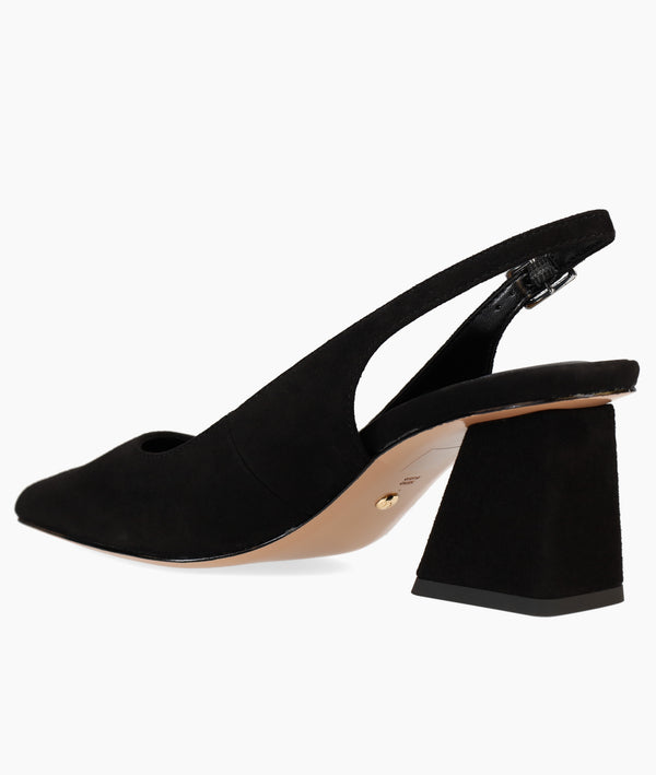 Pelle Moda Florin Low Heel - Black