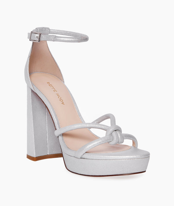 Pelle Moda Gilian Platform - Silver