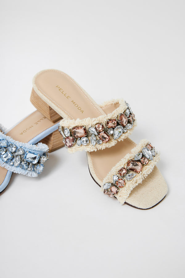 Pelle Moda Iona 2 Slide - Natural