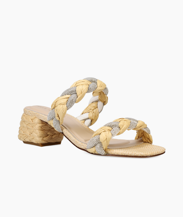 Pelle Moda Ivia Slide - Natural