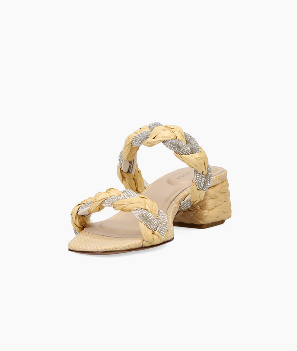 Pelle Moda Ivia Slide - Natural